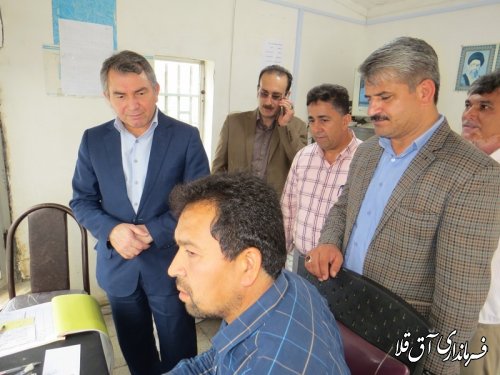 50 هزار تن گندم تا کنون تحویل مراکز خرید شهرستان آق قلا شده است
