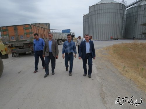 50 هزار تن گندم تا کنون تحویل مراکز خرید شهرستان آق قلا شده است