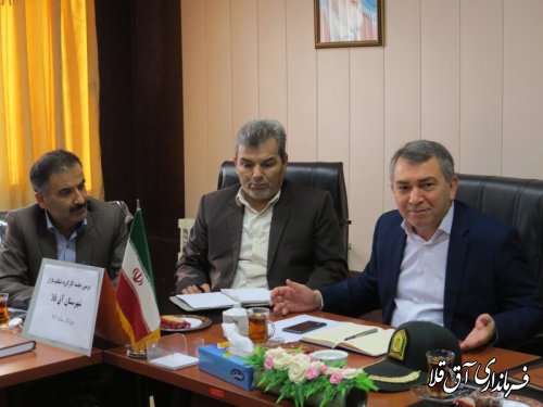 دومین جلسه کارگروه تنظیم بازار شهرستان آق قلا برگزار شد