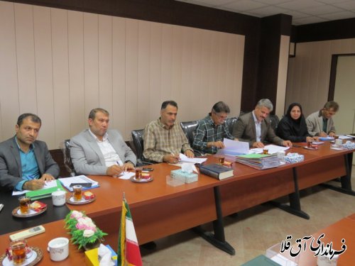  جلسه کمیته فنی ستاد اشتغال شهرستان آق قلا برگزار شد