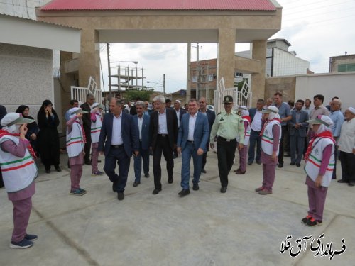 مدرسه 12 کلاسه خیر ساز شهر آق قلا با اعتبار 14 میلیارد ریال به بهره برداری رسید