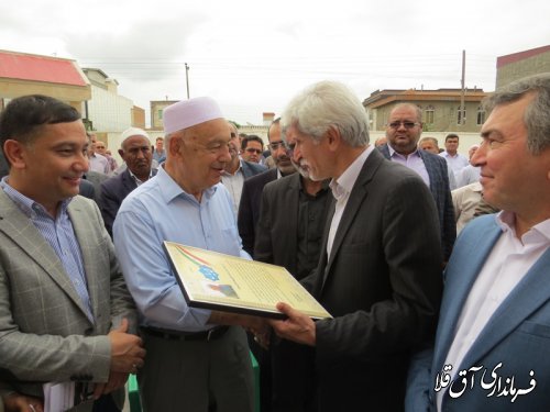 مدرسه 12 کلاسه خیر ساز شهر آق قلا با اعتبار 14 میلیارد ریال به بهره برداری رسید