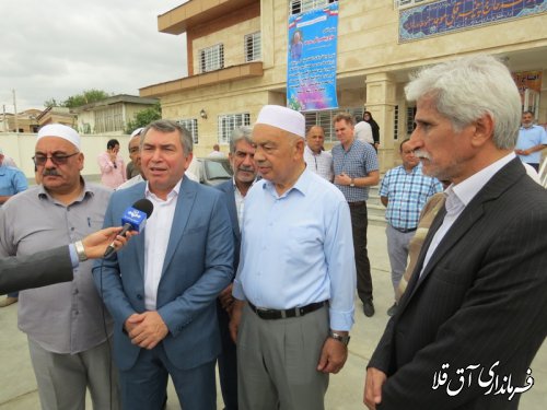 مدرسه 12 کلاسه خیر ساز شهر آق قلا با اعتبار 14 میلیارد ریال به بهره برداری رسید