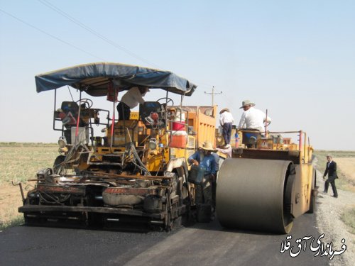 آسفالت مسیر روستاهای چن سولی تا کریم جرجانی به طول 6 کیلومتر و اعتبار 24 میلیارد ریال