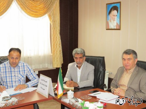 هفتمین جلسه کارگروه تنظیم بازار شهرستان آق قلا برگزار شد