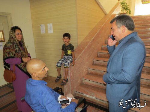 ملاقات عمومی فرماندار شهرستان آق قلا برگزار شد