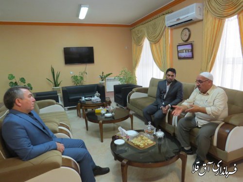 ملاقات عمومی فرماندار شهرستان آق قلا برگزار شد
