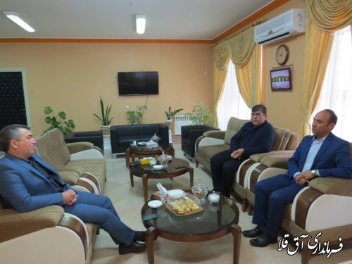 ملاقات عمومی فرماندار شهرستان آق قلا برگزار شد