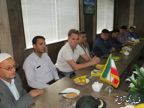 نشست صمیمی فرماندار با مجموعه ورزش و جوانان شهرستان آق قلا برگزار شد