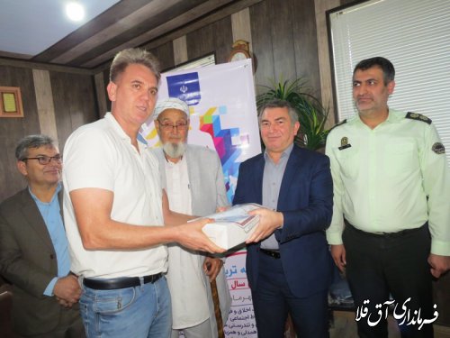 نشست صمیمی فرماندار با مجموعه ورزش و جوانان شهرستان آق قلا برگزار شد