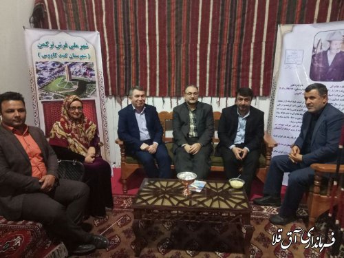 بازدید فرماندار شهرستان آق قلا از دوازدهمین جشنواره بین الملی فرهنگ اقوام