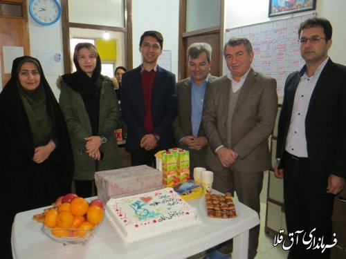 بازدید نماینده عالی دولت از مراکز آموزشی و توانبخشی"هدایت"و"دایان"شهرستان آق قلا