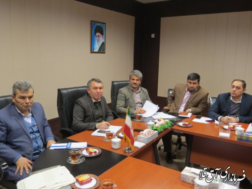 مشکلات آب بندان روستاهای بخش مرکزی شهرستان آق قلا بررسی شد