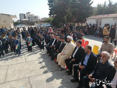 آئین بازگشایی مدارس‌ سال تحصیلی جدید در شهرستان علی آبادکتول برگزار شد.