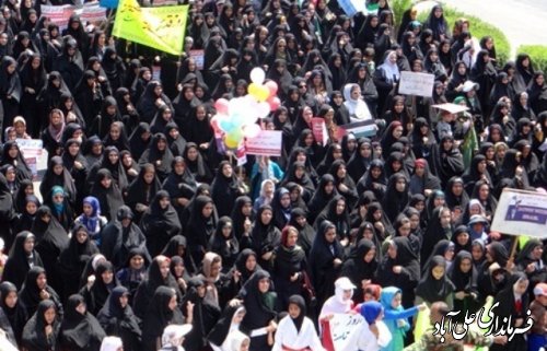 راهپیمایی روز جهانی قدس در فاضل آباد