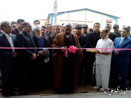 گزرارش تصویری افتتاح پروژه های شهرستان علی آباد کتول باحضورمعاون استاندارگلستان