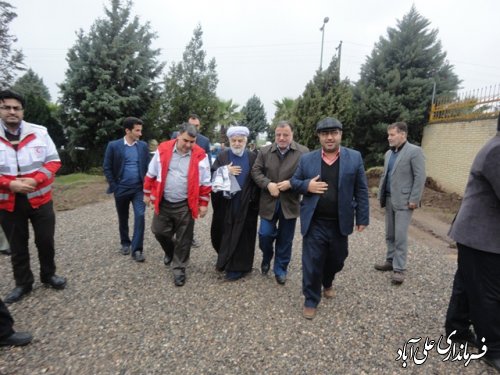 گزرارش تصویری افتتاح پروژه های شهرستان علی آباد کتول باحضورمعاون استاندارگلستان