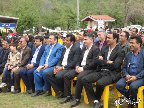  جشنواره نوروزی  بهار روستادر منطقه ویژه گرشگری محمد اباد کتول برگزارشد