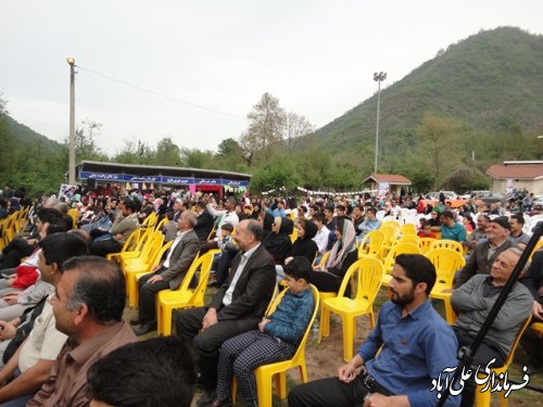  جشنواره نوروزی  بهار روستادر منطقه ویژه گرشگری محمد اباد کتول برگزارشد