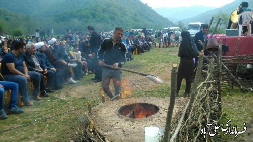  جشنواره نوروزی  بهار روستادر منطقه ویژه گرشگری محمد اباد کتول برگزارشد