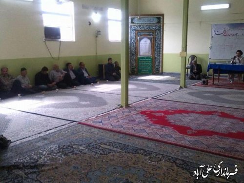 جلسه شورای زکات شهرستان علی آباد کتول برگزارشد