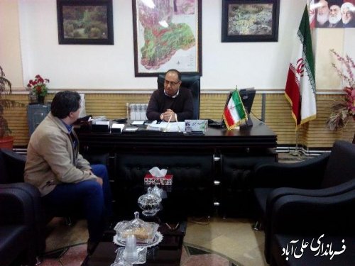 ملاقات مردمی فرماندار شهرستان علی اباد کتول برگزار شد