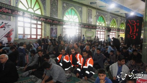 راهپیمایی باشکوه ۱۳ آبان در شهرستان علی آباد کتول برگزار شد