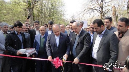 جاده برگشت  کبودوال افتتاح شد