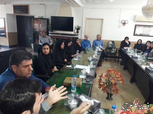 دیدار کارکنان بهزیستی با فرماندار ونماینده شهرستان درمجلس شورای اسلامی 