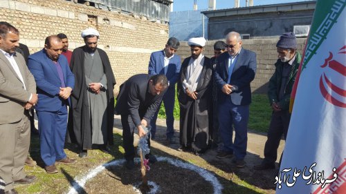 حضور فرماندار در روستای آزادتپه