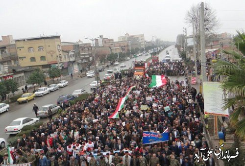 حماسه  باشکوه چهلمین سالگرد پیروزی انقلاب اسلامی در شهر فاضل آباد