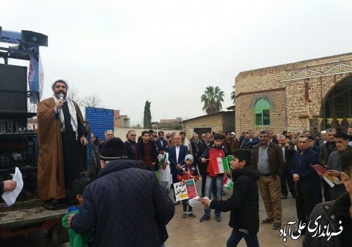 حماسه  باشکوه چهلمین سالگرد پیروزی انقلاب اسلامی در شهر مزرعه کتول