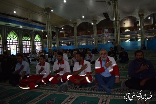 برگزاری مراسم سالگرد ارتحال امام خمینی(ره) در مصلی امام رضا(ع) شهرستان علی آبادکتول