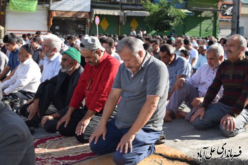 اقامه نماز باشکوه عیدسعید فطر در شهرستان علی آبادکتول