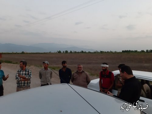 وصل مجدد آب شرب روستای امام آباد بخش مرکزی