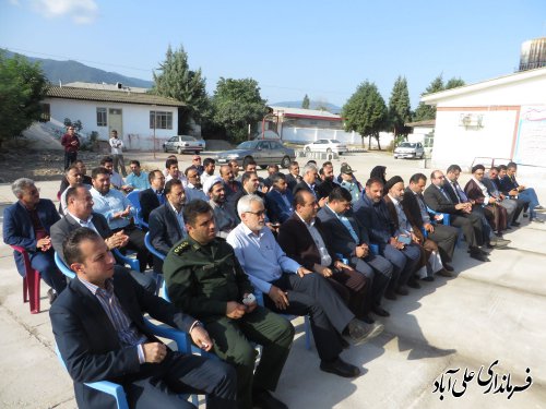 افتتاح مدرسه سه کلاسه روستای پیچک محله