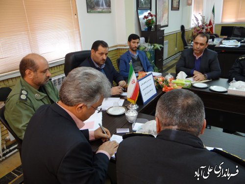 برگزاری جلسه اصحاب رسانه و کانالهای مجازی با فرماندار شهرستان علی آبادکتول