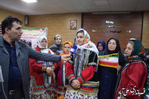 برگزاری همایش بانوان شاغل و سمن های غیردولتی بانوان با موضوع حضور حداکثری زنان در انتخابات   