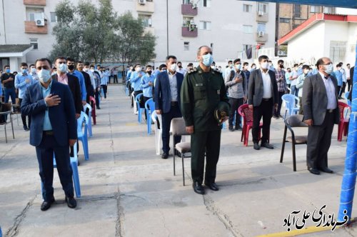 زنگ بازگشایی مدارس در شهرستان علی‌آبادکتول نواخته شد