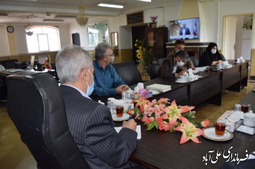  پنجمین جلسه ستاد اجرایی انتخابات شهرستان علی آباد کتول برگزار شد ؛