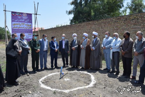 آغاز عملیات اجرایی 26 واحد مسکن محرومین در شهرستان علی آباد کتول