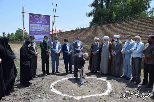 آغاز عملیات اجرایی 26 واحد مسکن محرومین در شهرستان علی آباد کتول