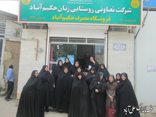 بازدید مدیرکل امورخانواده وبانوان استانداری ومشاوراستاتدار گلستان ازبازارچه زینبیه علی آباد کتول(گزارش تصو یری)