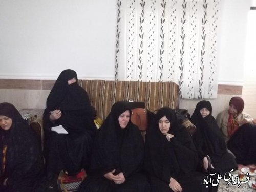 تکریم ازهمسران شهدای شهرستان علی آباد کتول 