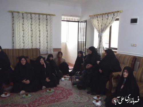 تکریم ازهمسران شهدای شهرستان علی آباد کتول 