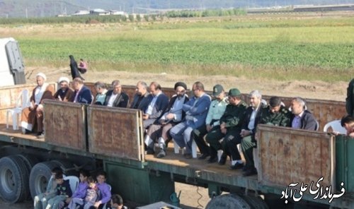   واقعه غدیر در علی آبادکتول بازسازی شد