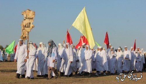   واقعه غدیر در علی آبادکتول بازسازی شد