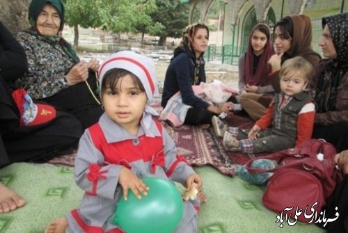 برگزاری جشن کودک و سالمند درروستای برفتان،علی آباد کتول