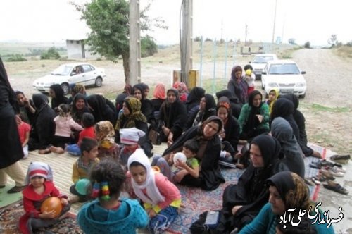 برگزاری جشن کودک و سالمند درروستای برفتان،علی آباد کتول