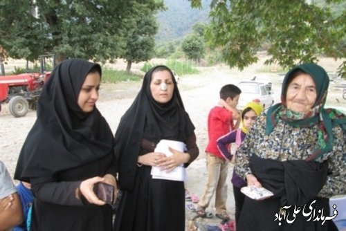 برگزاری جشن کودک و سالمند درروستای برفتان،علی آباد کتول